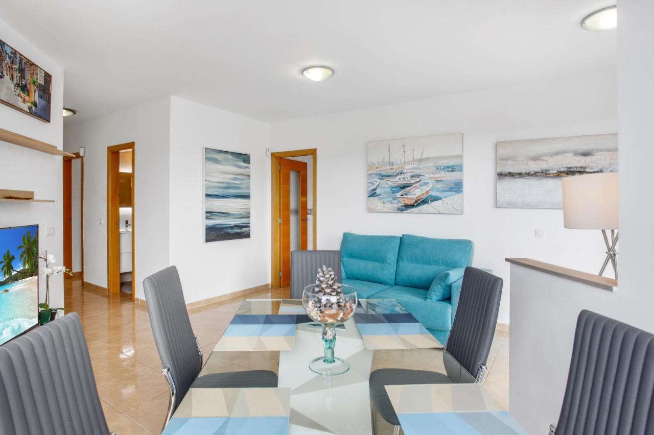 Ocean Blue, Next To The Ocean, Fast Wi-Fi Apartman Los Abrigos Kültér fotó